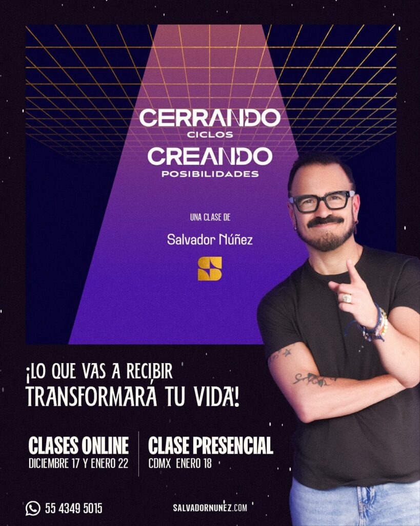clase cerrando ciclos, creando posibilidades con salvador nunez