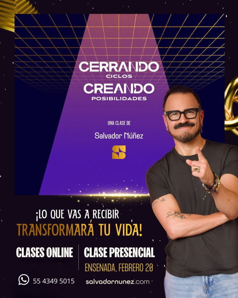 clase cerrando ciclos, creando posibilidades con salvador nunez