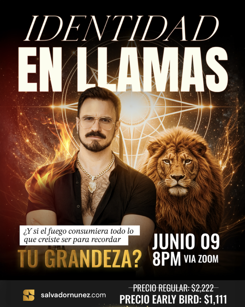 clase identidad en llamas con salvador nunez