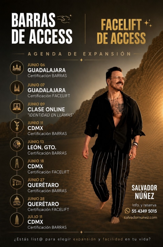 clases de barras y facelift energetico de access en mexico con salvador nunez