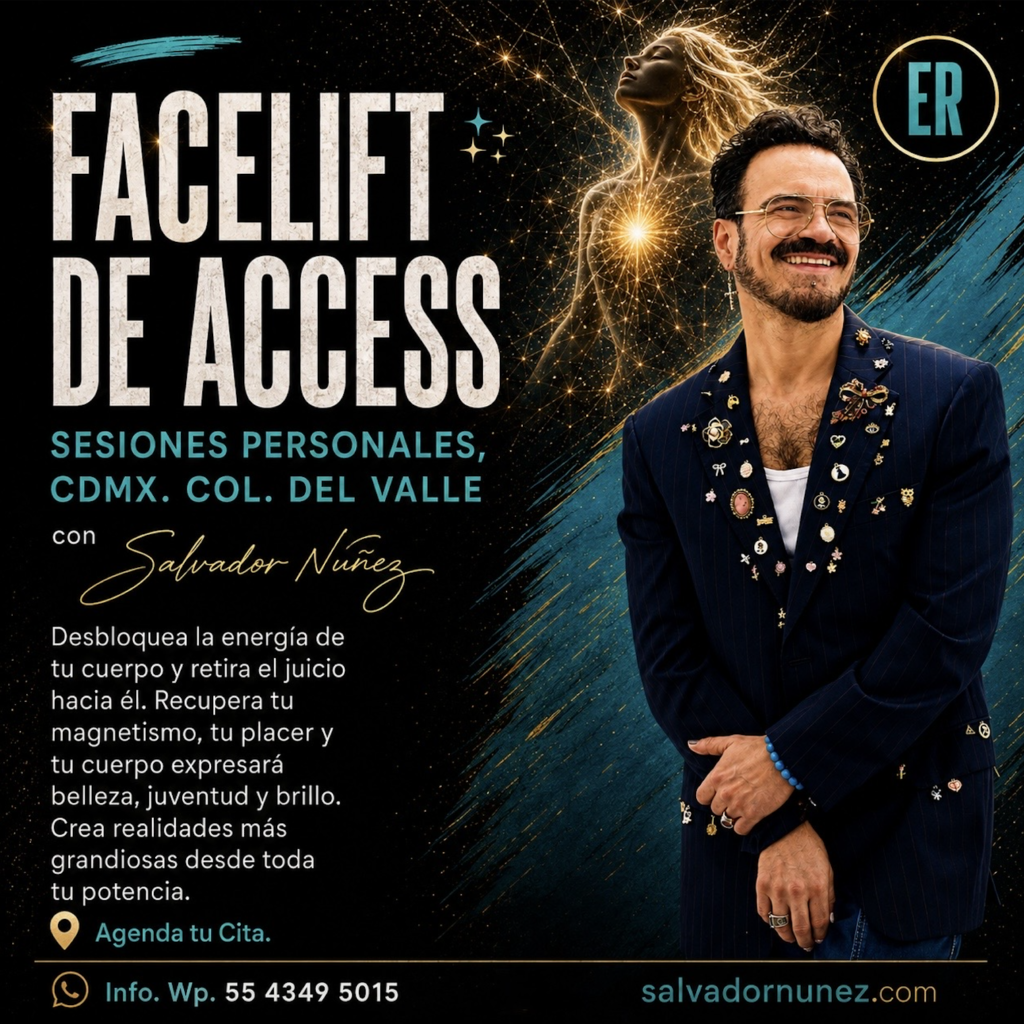 sesiones personales de facelift energetico de access con salvador nunez en col. del valle, cdmx