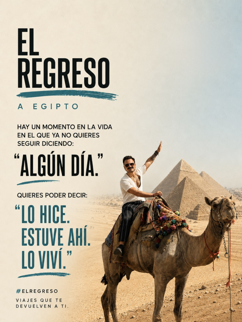 viaje a egipto con salvador nunez